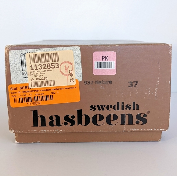 NWT Swedish Hasbeens Forest Pump 37 - Picture 10 of 11